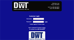 Desktop Screenshot of dakota.tireweb.com