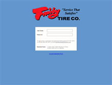 Tablet Screenshot of ftc.tireweb.com