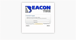 Desktop Screenshot of beacon.tireweb.com