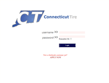 Tablet Screenshot of connecticut.tireweb.com