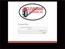 Tablet Screenshot of cleveland.tireweb.com